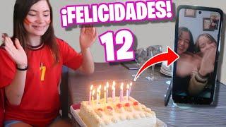 CELEBRAMOS EL CUMPLEAÑOS de ARANTXA EN ARGENTINA y SUS AMIGAS LE HACEN VIDEOLLAMADA