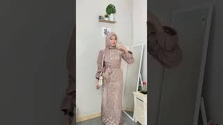 Dress Kondangan Cantik Shopee  OOTD Hijab