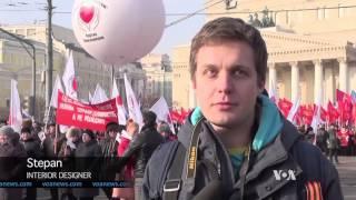 Putin Supporters Hold Anti-Maidan March in Moscow