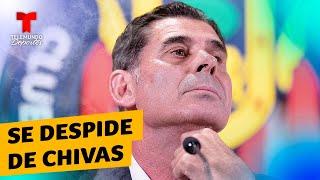 Fernando Hierro “Ha sido un honor inigualable estar en Chivas”  Telemundo Deportes