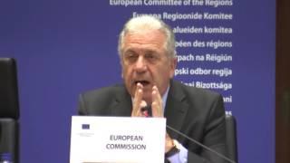 Dimitris Avramopoulos - 120th plenary session - European Committee of the Regions