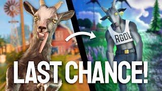 Goat Simulator 3 x Fortnite Bye Goat Skin