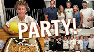 Epic Double Milestone Ryans 18th Birthday & High School Graduation Party *Part 2*