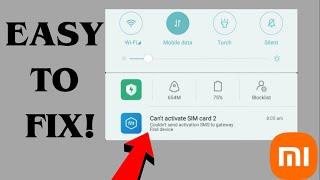 How to Fix SIM Card Not Activated on Xiaomi Phone  Cant Activate SIM Card  Android Data Recovery