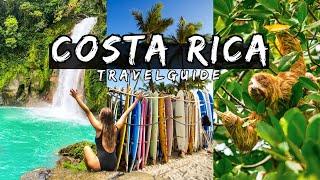 COSTA RICA URLAUB 2024  2-4 Wochen Reiseroute  SICHERHEIT  Tipps & Highlights Backpacking Doku