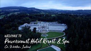 Experience the five star Powerscourt Hotel Resort & Spa 30 mins from Dublin in Ireland.