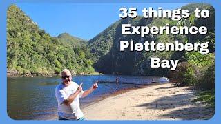 Things to do in Plettenberg Bay no particular order - Ep No 8 Garden Route Western Cape