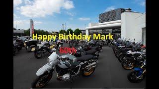 BMW Motrad Manchester quick ride Happy Birthday to Subscriber