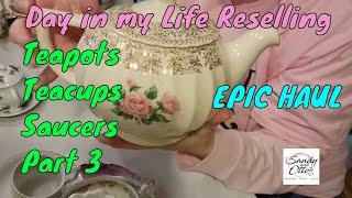 EPIC Haul  Teacups & Saucers  Teapots  Cream & Sugar Sets  Part 3