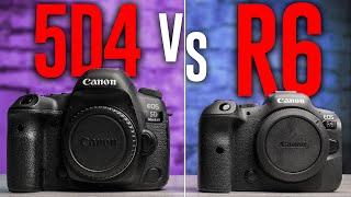 Canon 5D Mark 4 vs. Canon R6 Which one is BETTER? 2024