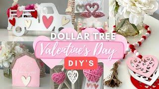 Dollar Tree VALENTINES DAY 2023 DIYs  Dollar Tree Valentines 2023  Valentines DIY & Decor