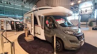 TWO FLOOR MOTORHOME with REAR LOUNGE + insulated raising roof. Burstner Lyseo Gallery T649G