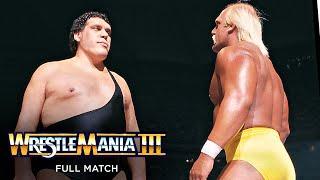 FULL MATCH - Hulk Hogan vs. Andre the Giant - WWE Championship Match WrestleMania III