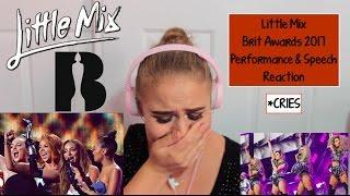 Little Mix Brits 2017  SOTME Performance and Acceptance Speech Reaction  Elise Wheeler