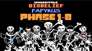 disbelief papyrus phase 1-8 fight 불신 파피루스 페이지 1-8