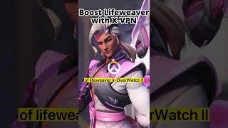 Lifeweaver New Hero You Need to Know Runs BEST with X-VPN #lifeweaver #overwatch #vpn #gaming