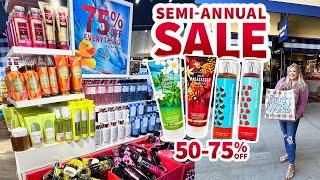 BATH & BODY WORKS SUMMER SEMI ANNUAL SALE IS HERE SHOP WITH ME