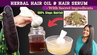 Extreme Hair Growth Challenge STOP Hairfall‼️ Grow your Hair Faster Thicker & Longer Hair oil