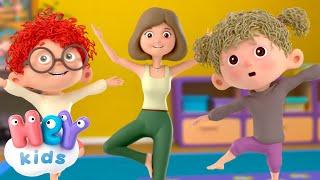 Yoga time ‍️  Yoga Class for Baby & Kids  HeyKids Nursery Rhymes