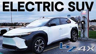 2023 Toyota bZ4X Electric SUV - Actual Driving Range + Charging Cost