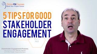 Stakeholder Engagement Tips 5 Tips For Project Managers