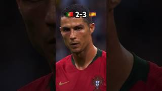 A hat trick for Cristiano Ronaldo Portugal vs Spain