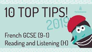 10 Top Tips for the French GCSE 9-1 Reading and Listening exams - HIGHER.