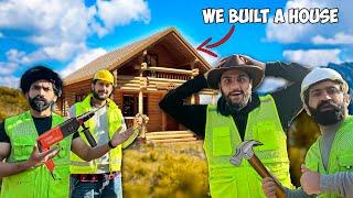 We Built A Wooden House In Mountains ️  Challenge Video  Our Vines