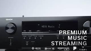 Denon AVR-S750H 7.2 Channel 4K Ultra HD Network AV Receiver Overview