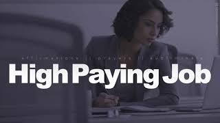 Get That High Paying Job ANYWAY Powerful Subliminal Prayer