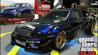 Karin Sultan RS Lexus IS Customization GTA 5 Online Best Handling Car ? 2020 NEW
