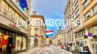 LUXEMBOURG TRAVEL 2023  4K Walk Highlights of Luxembourg Country  