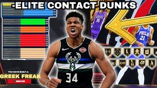 Giannis Antetokounmpo Build w Elite Contact Dunks NBA 2k24 ParkRec