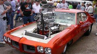 Самый большой V8 на 1600 л.с. ДВА КОМПРЕССОРА 1970 Pontiac GTO