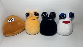 Pou Plushies Unboxing