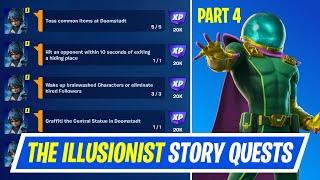 Fortnite Complete Story Quests - How to EASILY Complete Part 4 - The Illusionist Story Quests