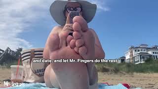 Mr.fingers Foot observation on size 10 ￼ female