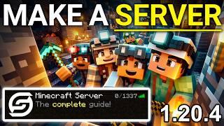 How To Make a Minecraft Server 1.20.4