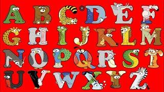 Alphabetimals A-Z  alphabet animals a-z Learn alphabets ABC book  Animals for kids flash cards