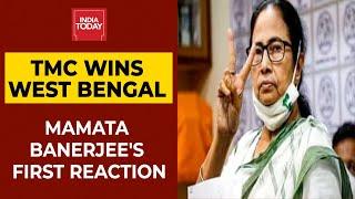 West Bengal Election Result Mamata Banerjees First Reaction After Big Bengal Win  Breaking