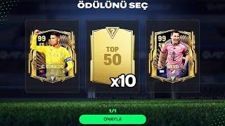 10 HESAPTA UZATMALAR TOP 50 PAKET AÇILIMI İNANILMAZ COİNS KASTIM  FC MOBILE