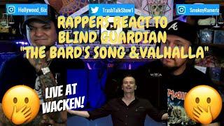 Rappers React To Blind Guardian The Bards Song & Valhalla LIVE AT WACKEN