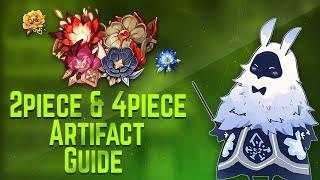 Genshin Impact 2 piece 4 piece Artifacts Set Guide and Explain in Hindi  Genshin Impact India