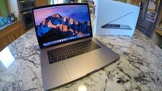 2016 Apple Macbook Pro Touch Bar - Space Grey - unboxing