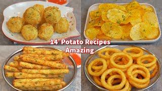 14 Amazing Potato Recipes Collections  French Fries  Potato Chip  Potato Snack Potato Sticks