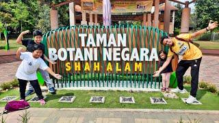 Beriadah Pagi di Taman Botani Negara  Shah Alam