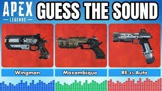 Guess The Gun Sound in APEX LEGENDS Challenge  Apex Legends Quiz