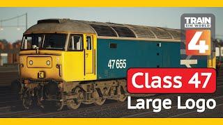 Class 47 Large Logo  Train Sim World 4