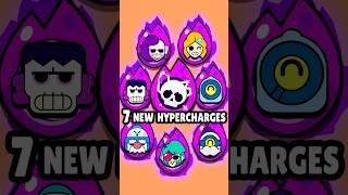 7 NEW HYPERCHARGES  NEW UPDATE #brawlstars