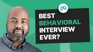 Meta behavioral interview - PERFECT approach with Meta Product Manager
